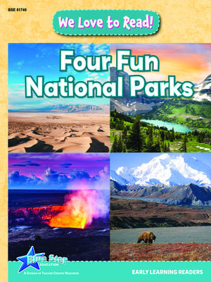 cover image of Four Fun National Parks